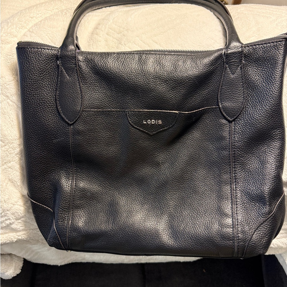 Lodis Classic Black Tote Bag